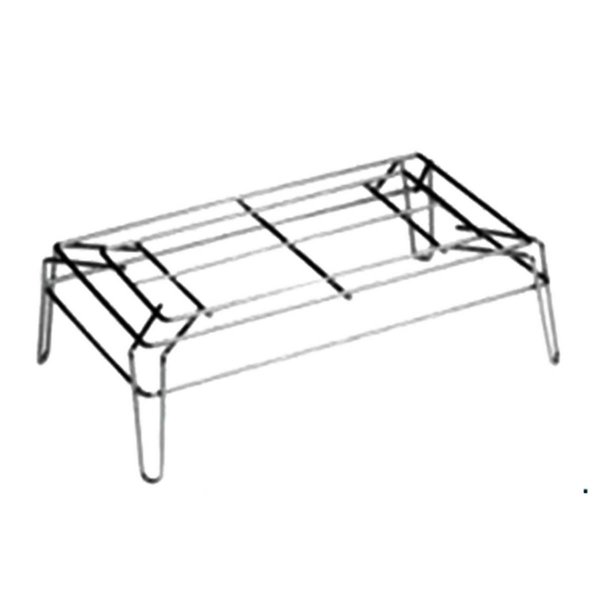 Made4Mattress 28 in Wire Beverage Stand Chrome MA1104873